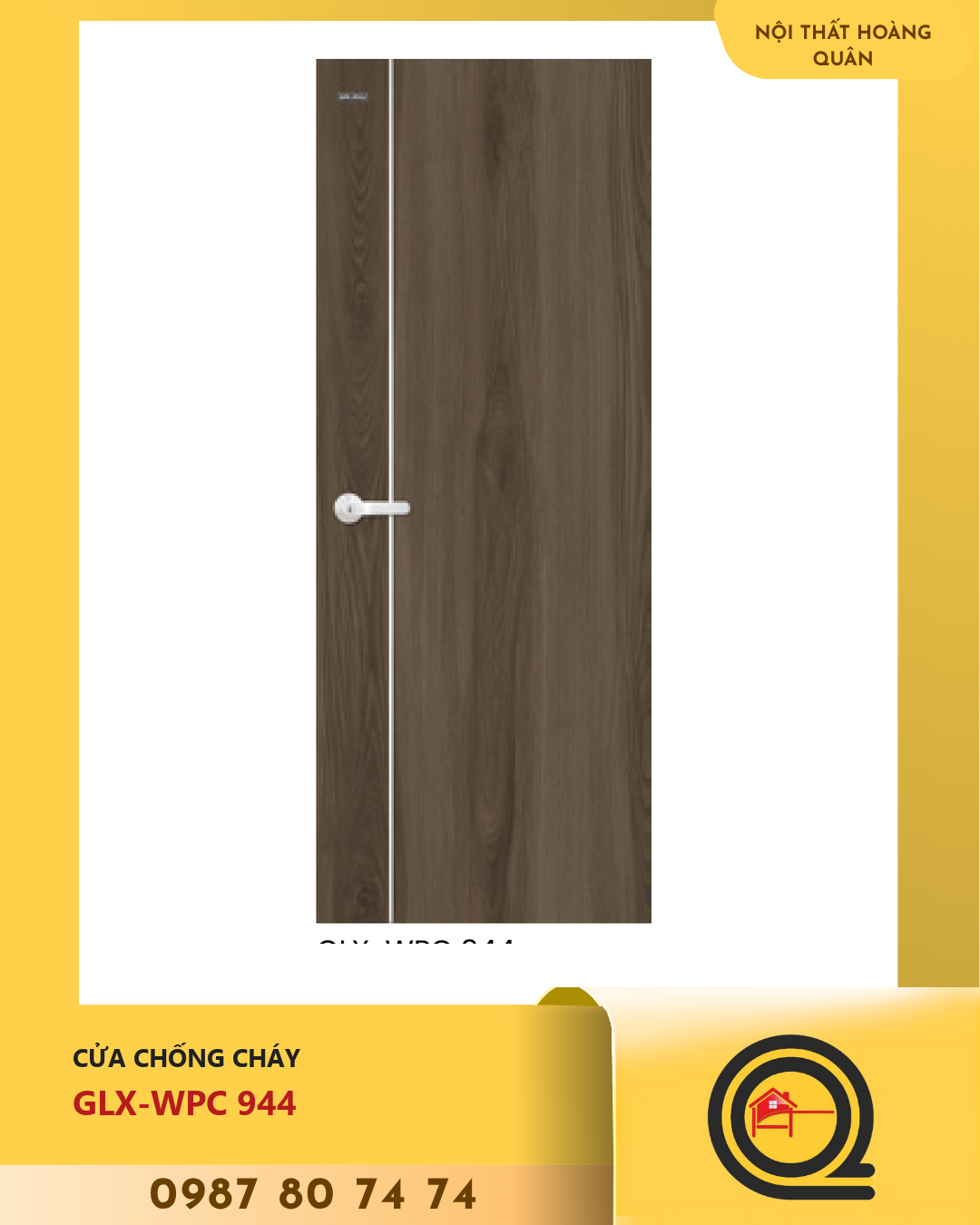 Cửa Nhựa Gỗ WPC GLX-WPC 944